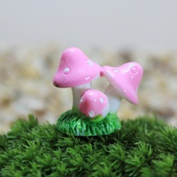 Miniatures - Pink Mushroom