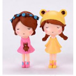 Miniatures - Cute Girls (2 pcs) (RD16342)