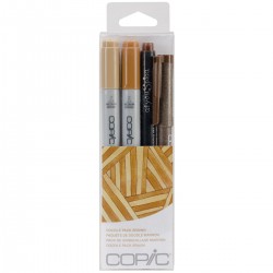 Copic Marker Doodle Pack, Brown