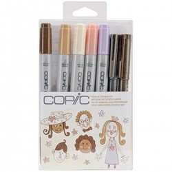 COPIC Doodle Kit People Set of 7