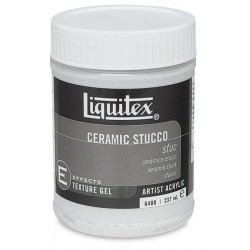 Liquitex Texture Gel Medium Ceramic Stucco (237 ML)
