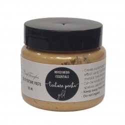CrafTangles mixed media essentials - Texture Paste - Gold (120 ml)