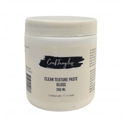 CrafTangles Texture Paste - Clear (250 ml)