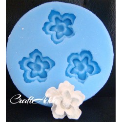 5 petal Flower Silicone Clay Mould