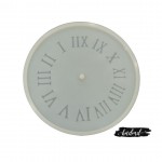 8 inch Roman Numbers Clock Silicone Resin Mould