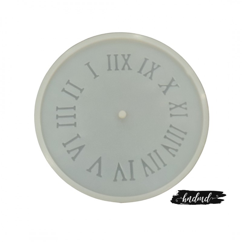 Silicone Resin Clock Arabic Numerals Mold Roman Numerals - Temu