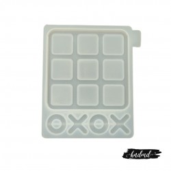Tic Tac Toe Resin Silicone Mould