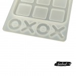 Tic Tac Toe Resin Silicone Mould
