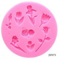 Mini Flowers Silicone Clay Mould