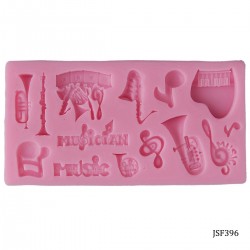 Music Silicone Mould