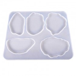 Agate Silicone Mould - Set of 5 moulds