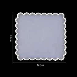 Scalloped Rectangle Silicone Mould