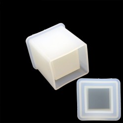 Square Holder Resin Silicone Mould