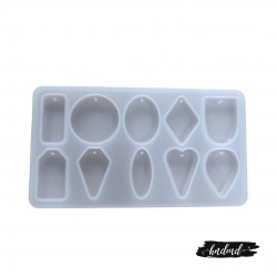 Different Pendants Silicone Jewellery Mould (RAWS-167)