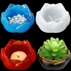 Lotus Tealight Holder Silicone Mould