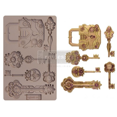 Prima Marketing Re-Design Mould 5 X 8 - Mechanical Lock and Keys