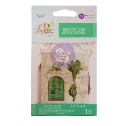 Prima Finnabair Decor Moulds 3.5"X4.5" - Postcards From Paradise