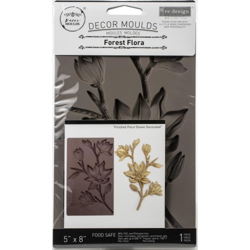 Prima Marketing Re-Design Mould - Forest Flora