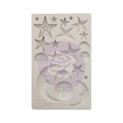 Prima Marketing Re-Design Mould 5 X 8 - Stars and Moons