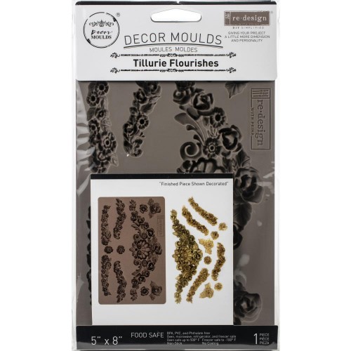 Prima Marketing Re-Design Mould 5 X 8 - Tillurie Flourish