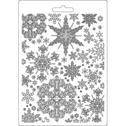 Stamperia Soft Maxi Mould A5 - Snowflakes Winter Tales