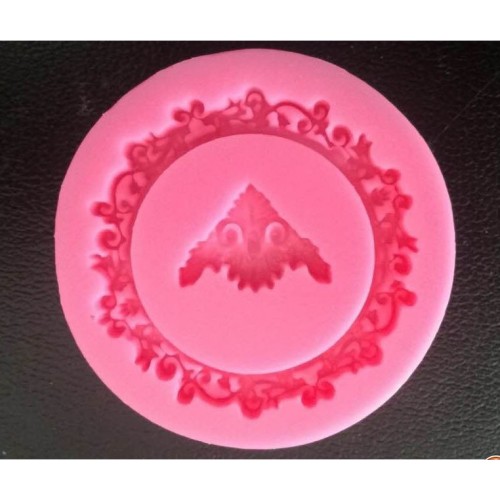 Circular Frame with Corner Silicone Clay Mould