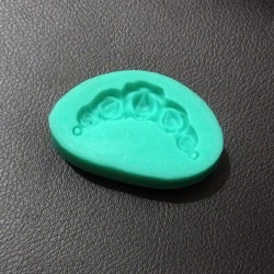 Flower Pendant Silicone Clay Mould