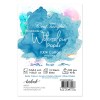 CrafTangles 100% cotton 300 gsm Rough handmade Watercolor Paper (Pack of 10) - A5