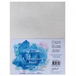 CrafTangles 100% cotton cold press 300 gsm Watercolor Paper  (Pack of 10) - 9 by 12 inches