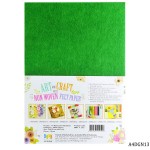 A4 Felt Sheets - Dark Green (Pack of 10 sheets)