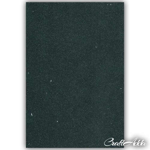 Glitter A4 Foam Sheets with sticker - Black (Set of 5)