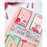CrafTangles Elements Pack  - Love Notes 2 (3 sheets of A4)