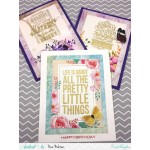 CrafTangles Elements Pack  - Watercolor Florals 2 (3 sheets of A4)