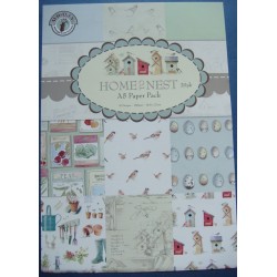 Assorted A5 Paper Pack - Home to Nest (Set of 20 sheets) 