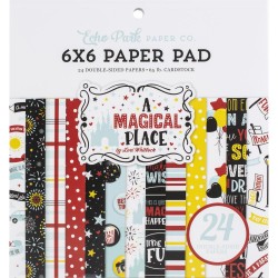 Echo Park Double-Sided Paper Pad 6X6 24/Pkg - A Magical Place