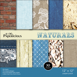Papericious - Naturals (12 by 12 paper)