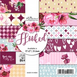 Papericious  Designer Collection - Hooked (12 by 12 patterned paper)