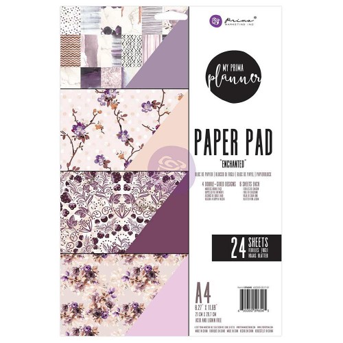 My Prima Planner Double-Sided A4 Paper Pad - Enchanted (24 sheets)