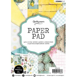 Studio Light A5 Paper Pad 36 Sheets - Garden