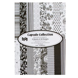 A5 Paper Pack - Capsule Collection Black (Set of 32 sheets) 