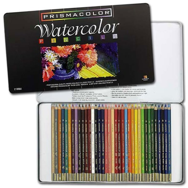Prismacolor Watercolor Pencils - Set of 36 pencils - SAN 4066