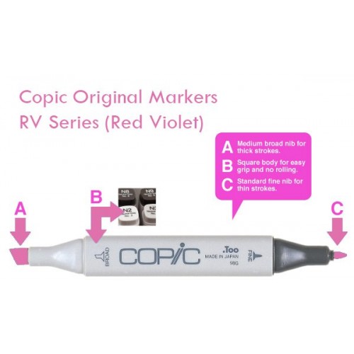 Copic Original Markers - RV Series
