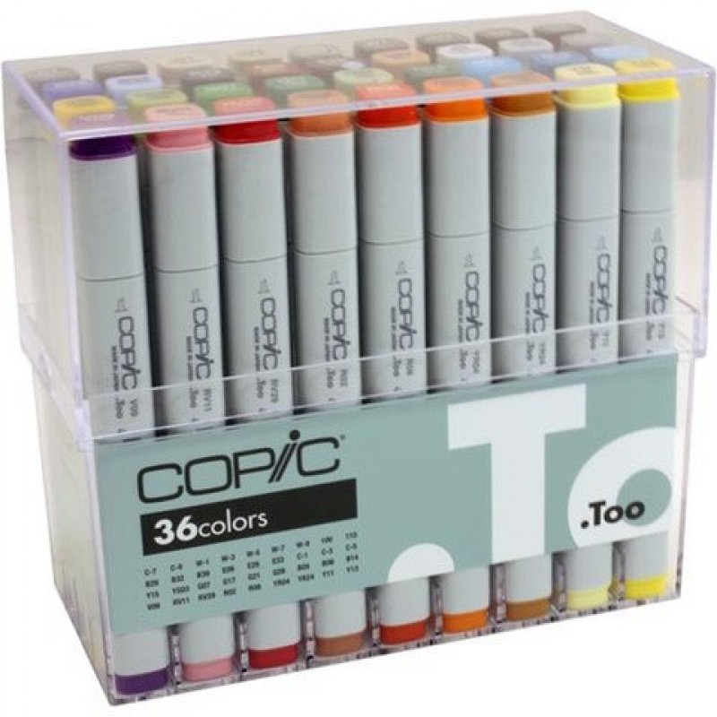 Copic Classic 36-Color Set
