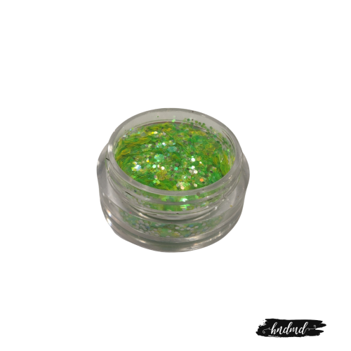 Craft Sequin Mixes - Neon Green