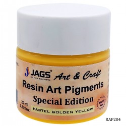Resin Art Pigment - Pastel Golden Yellow (20 ml)