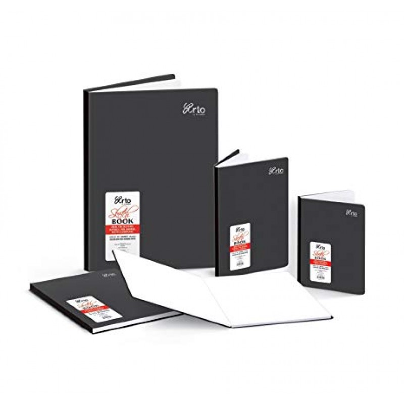 CAMPAP> CR36002 A4 110GSM 120PG HARD COVER SKETCH BOOK