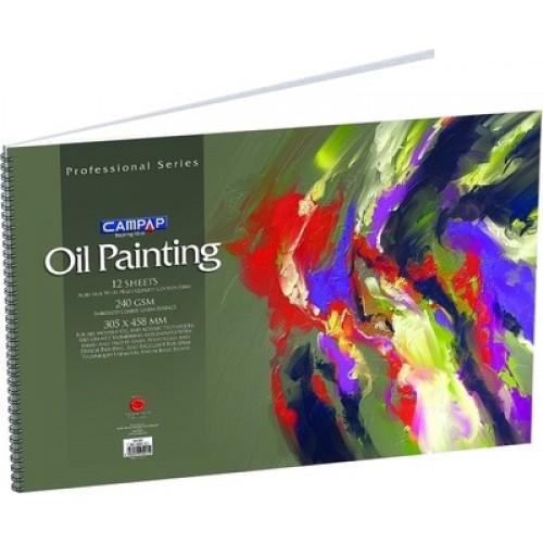 Campap Professional Oil Color Painting (305X458 mm)