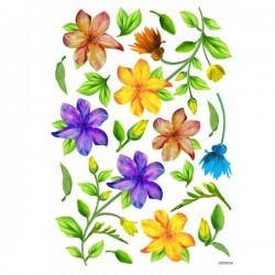 JAGS A4 Sospeso Sheet - Floral Design 5