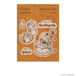 CrafTangles Photopolymer Stamps - Mermaid Kisses