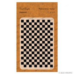 CrafTangles Photopolymer Stamps - Chequered